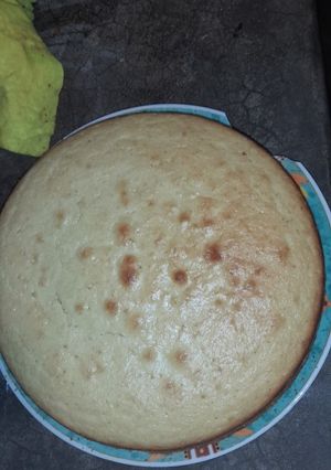 Una foto de Bizcochuelo de limón fácil