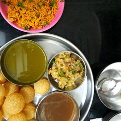 A picture of Chatpati Pani Puri.