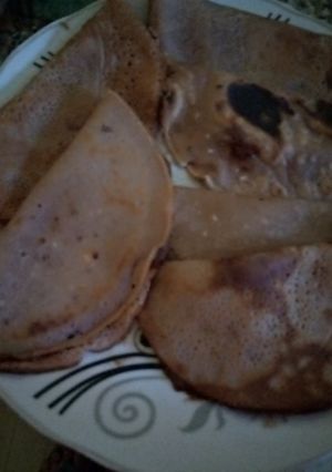 صورة لوصفة الكريب بالشوكولا