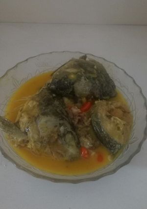 Foto resep Ikan mas kuah kuning