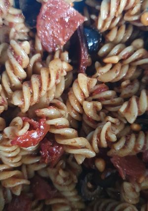 A picture of GRGS Pasta salad.
