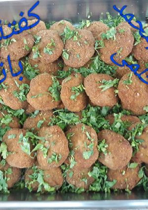 صورة لوصفة كفتة دجاج بانيه