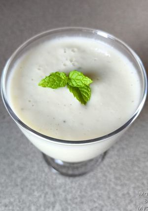 Zdjęcie przepisu Koktajl z melona i bananów.