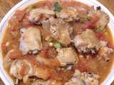 tomato chicken wing stew