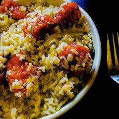 Gobhi Fried Rice A picture of Gobhi Fried Rice.