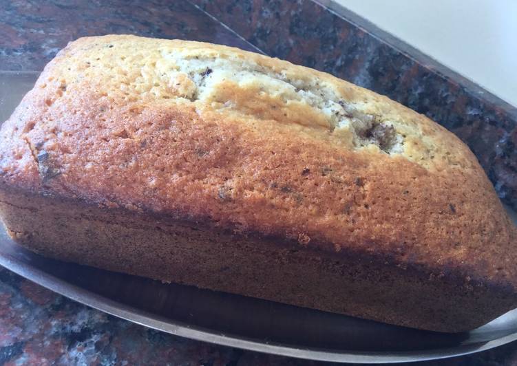 Budín De Vainilla Con Chips De Chocolate Receta De Maru Cookpad