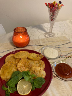 A picture of Kenyan Potatoes Fritters/Bhajiya.