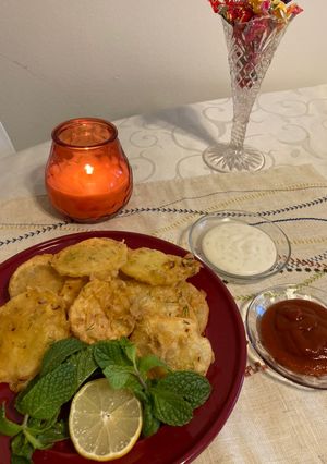 A picture of Kenyan Potatoes Fritters/Bhajiya.