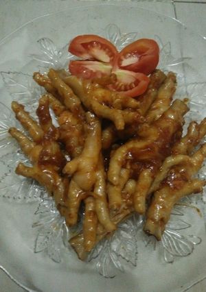 Foto resep Ceker pedes ala korea