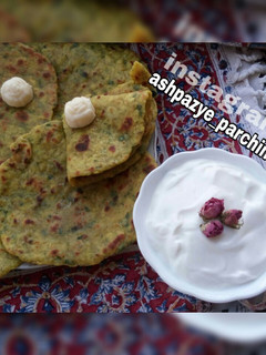 عکسی از دستور نان سیب زمینی تابه ای 🌸