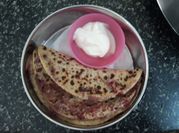 A picture of mix vegetable paratha