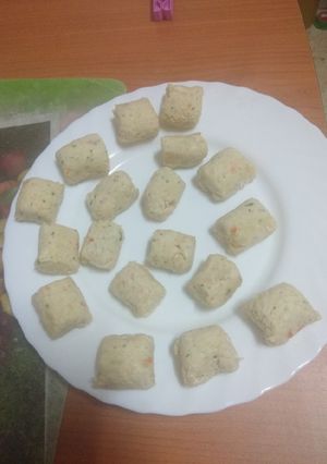 Foto principal de Croquetas de merluza y palitos de cangrejo