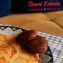 A picture of Shami Kababs.