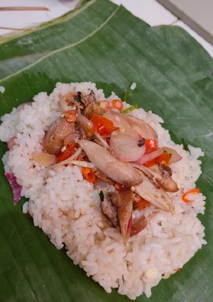 Foto resep Nasi Bakar Ayam Sambal Matah Ala Mayang