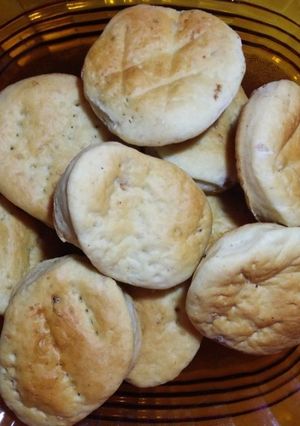 Una foto de Tortitas de grasa/ Semita con chicharrón