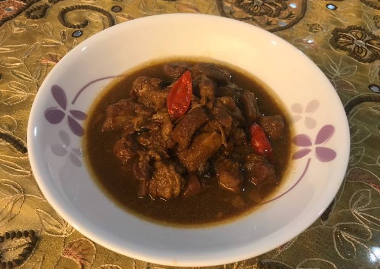 +ACI-Resep Babi kecap medok, Lezat+ACI-