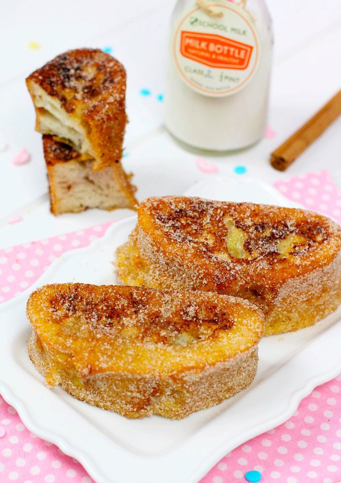 Una foto de Torrijas de leche tradicionales