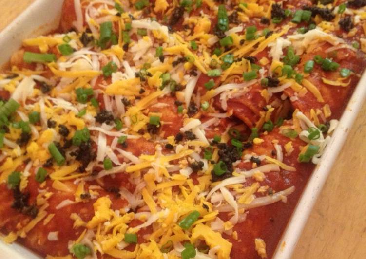 Easiest Way to Prepare Homemade Enchiladas