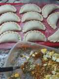 Empanadas de pata y muslo de pollo