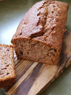 A picture of Banana cake/bread.