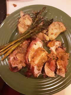 A picture of Inside out Chicken Cordon Bleu.