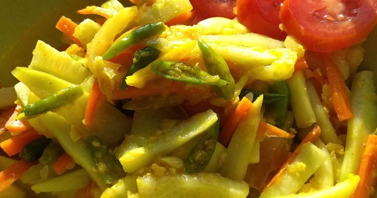 34 Resep Sayur Acar Kuning Labu Enak Dan Mudah Cookpad