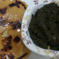 A picture of Sarson ka Sag.