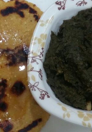 A picture of Sarson ka Sag.