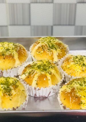 Foto resep 40. Garlic Bread Kekinian sederhana murah meriah enak 😍😍😍😍😍