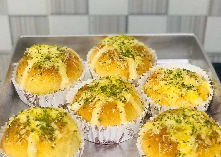 kaidah bikin Garlic Bread Kekinian sederhana murah meriah enak 😍😍😍😍😍 yang puas