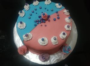 Una foto de Pastel con fondant