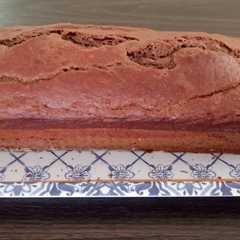 Una foto de Torta chocobanana