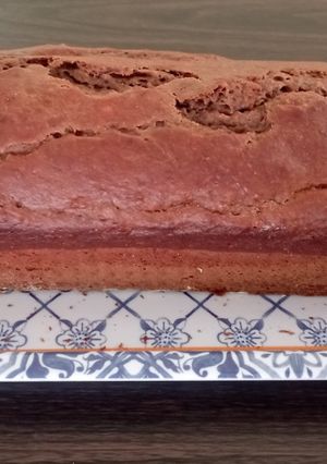Una foto de Torta chocobanana