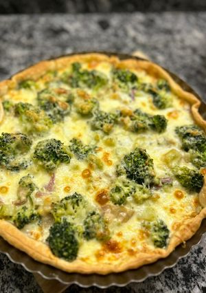 Una foto de Tarta de brócoli 🥦