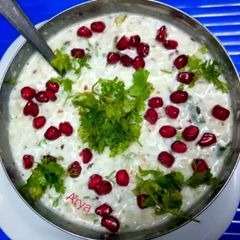 A picture of Curd sago (Dahi Sabudana).