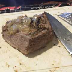 Una foto de Tapa de asado a la bolsa inyectada con leche
