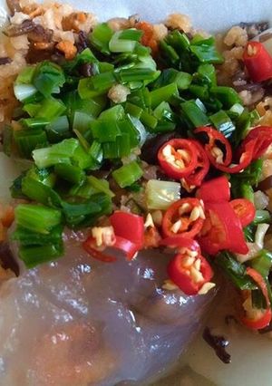 Hình của món Vài thứ bánh quen: bột lọc và bánh mặn !!.
