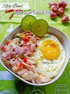 Foto resep Rice Bowl Ayam Suwir Sambal Matah