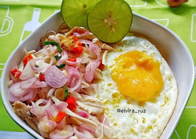 Rice Bowl Ayam Suwir Sambal Matah