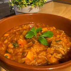 A picture of Guiso de arroz.