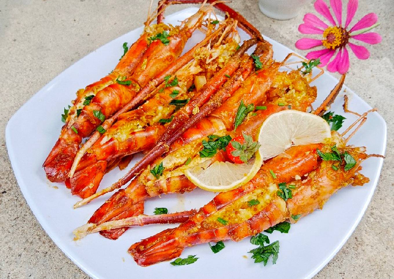 Udang Galah Bakar Madu