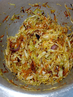 A picture of Steamed Cabbage.