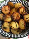 Papas punzadas