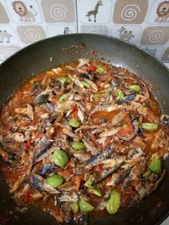 Foto resep Tongkol balado + pete
