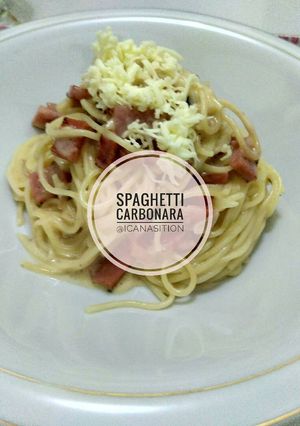 Foto resep Spaghetti carbonara