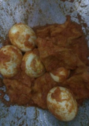 Foto resep Bali telur dan tahu