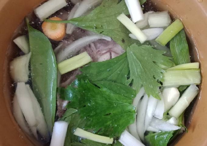 Kaldu Iga Sapi - MPASI 6 bulan