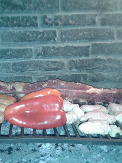 Una foto de Cena navideña