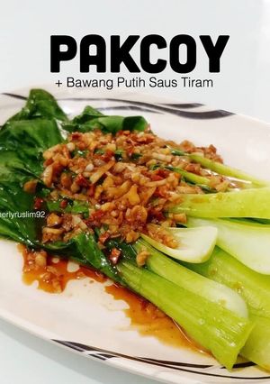 Foto resep Pakcoy Bawang Putih Saus Tiram