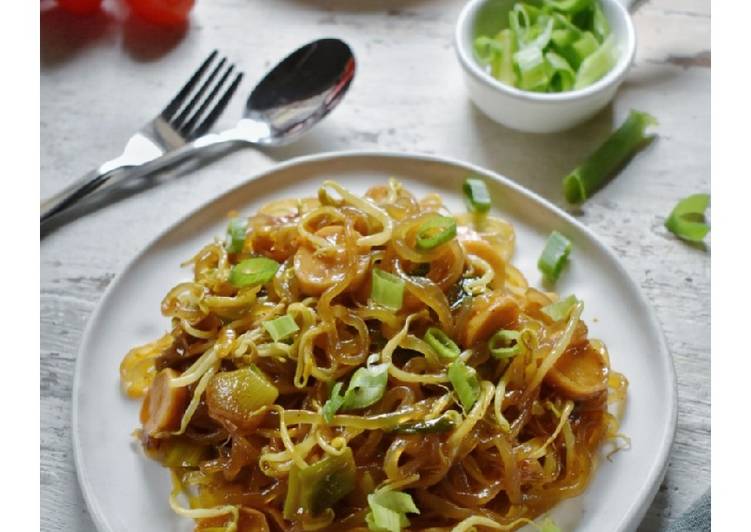 Resep Shirataki Goreng Singapore, Bikin Ngiler